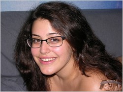 Amateur Girl Wearing Glasses - Bella From TrueAmateurModels.com