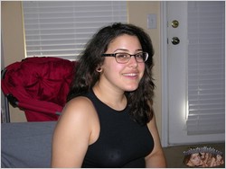 Amateur Girl Wearing Glasses - Bella From TrueAmateurModels.com