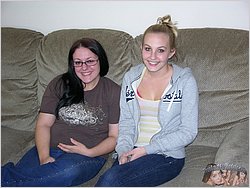 True Amateur Models - Amateur Teen Crystal and BBW Cynthia Modeling Nude