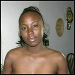 Amateur Black Babe Gives Handjob And Models Nude