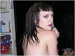 Nude Satanic Girl