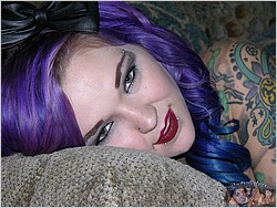 Nude Tattooed Punk Rock Babe - Kandie Model From Trueamateurmodels.com