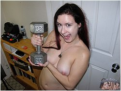 Trueamateurmodels.com - Nude Gym Girl Lifting A Weight