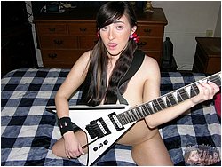 Metal Rocker Girl Modeling Nude - Tifa Quinn from Trueamateurmodels.com