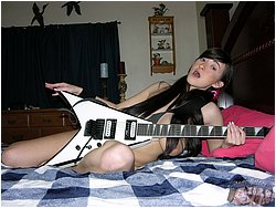 Metal Rocker Girl Modeling Nude - Tifa Quinn from Trueamateurmodels.com