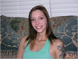 Skinny Nude Tattoed Model - Vicki From Trueamateurmodels.com